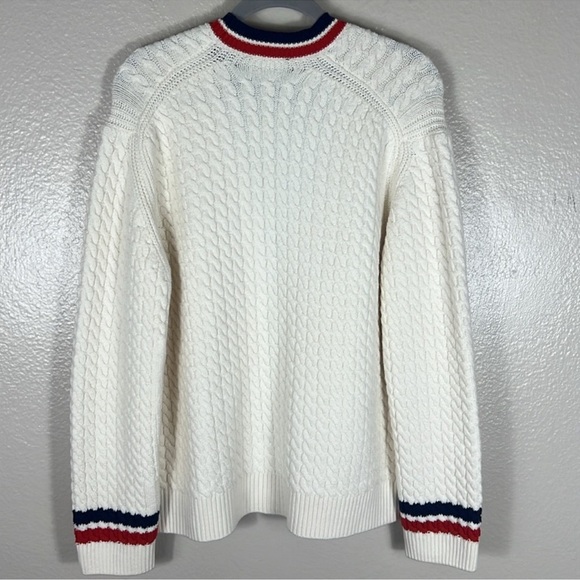 Maje Medhi Cable Knit Cardigan Sweater - Picture 9 of 10